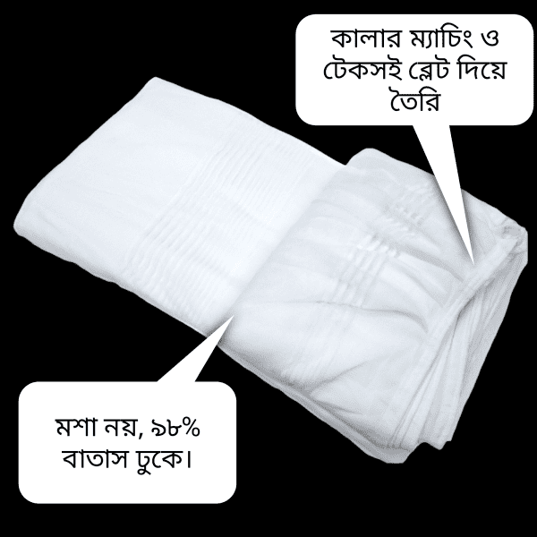 Uday Premium Airflow Mosquito Net 6x7 Fit - Image 16