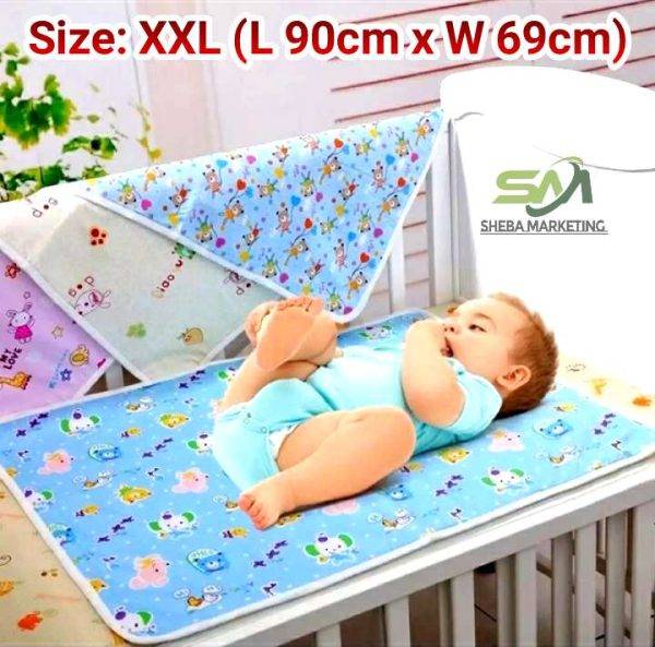 Kids Urine Changing Pads Cartoon Reusable Infants Bedding - Image 9