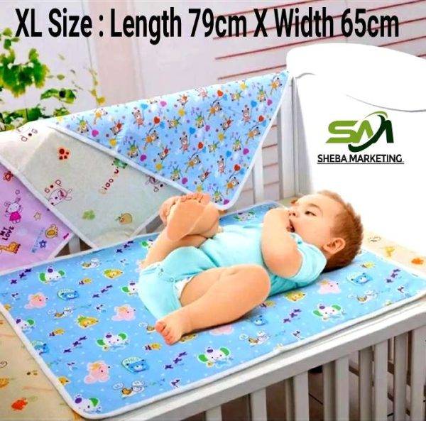 Kids Urine Changing Pads Cartoon Reusable Infants Bedding - Image 10