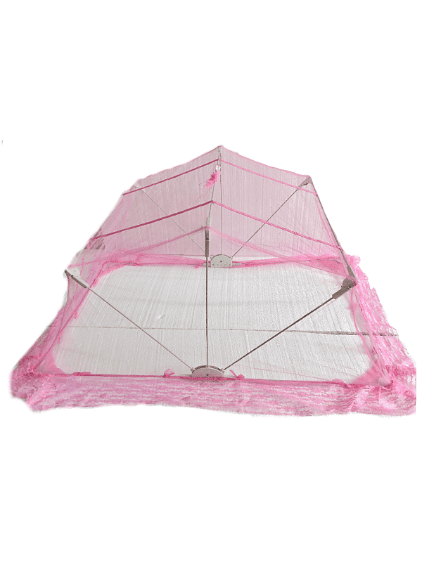 Baby Mosquito Folding Net Pink Thai Quality - Image 3