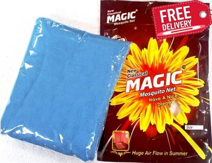 Classical Magic Mosquito Net Sky Blue